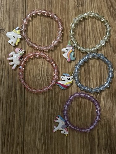 Unicorn bracelet ring set - unicorn,