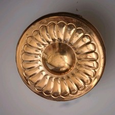 Vintage Copper Jelly Mould Weight 500g 