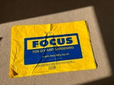 “FOCUS” Vintage Carrier Bag - PACK OF 5 