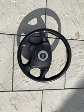 SUBARU IMPREZA GDB WRX STI genuine MOMO Steering Wheel Rare JDM