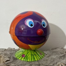 Pylones Ladybird  Tea Sugar Pot Metal Ball 6" Tall Multicolor Candy Dish Tin