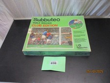 Subbuteo Table Soccer Club Edition 1970s Vintage Original Box