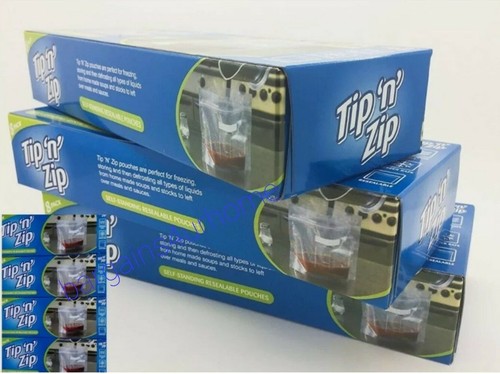 Tip zip pouches 4 boxes - 32,