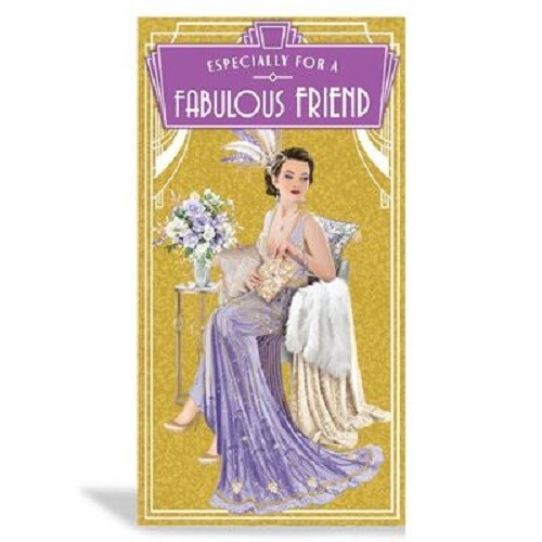 Art deco fabulous friend - -,