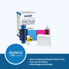 Magicard MA300YMCKO (EN1) Printer Ribbon with 100 Blank ID Cards