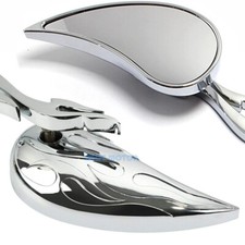 Teardrop Motorbike Chrome Side