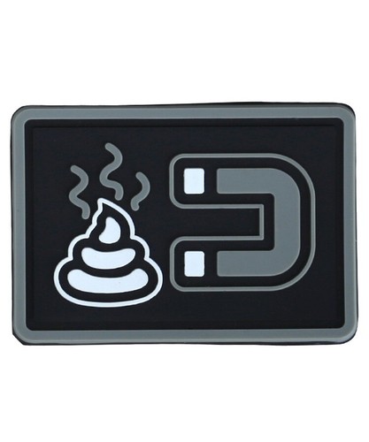Magnet patch hook loop - &,