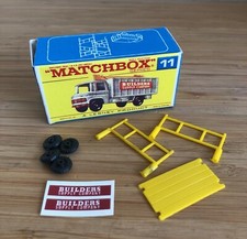 Matchbox 11d Builders Scaffold Truck Scaffolding Spare Parts Choose From List