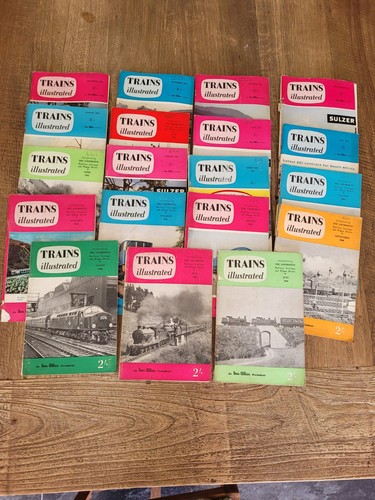 Trains illustrated magazines
