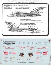 XTRADECAL 1/72 Tornado F.3 229