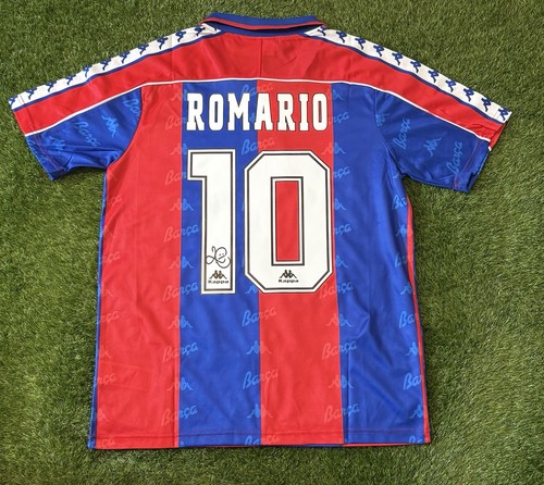 Romario signed barcelona - signed,