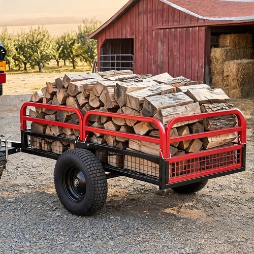 Steel garden trolley - garden, cart