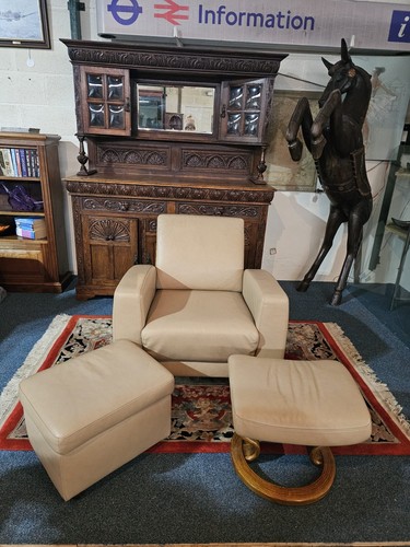 Norwegian ekornes leather - ekornes,