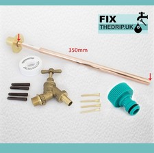 Outside tap kit with - kit, through