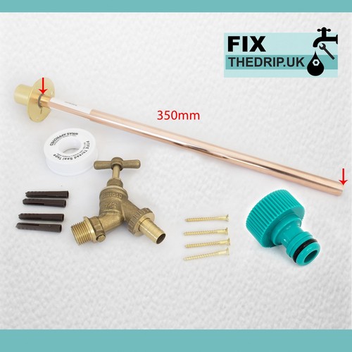 Outside tap kit - with, through