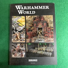 Warhammer World Dioramas Book Third Ed Scenery Terrain Games Workshop VGC ?