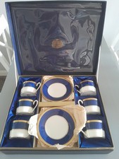 12 pce Coffee Set COALPORT