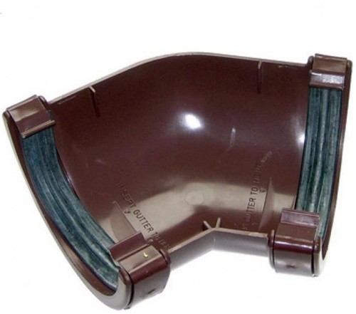 Floplast 112mm round gutter - floplast,