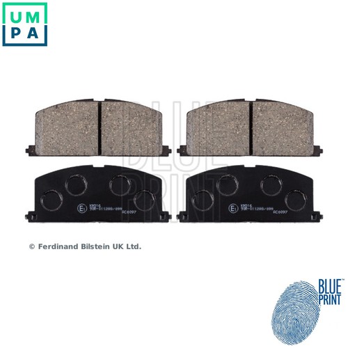 Brake pad set - pad,