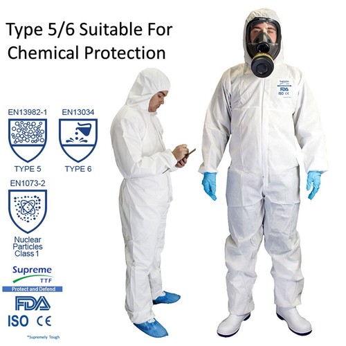 Coveralls disposable white - coveralls,
