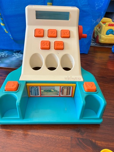 Vintage chicco cash register - vintage,