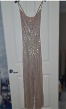 Gold Sequin Jumpsuit