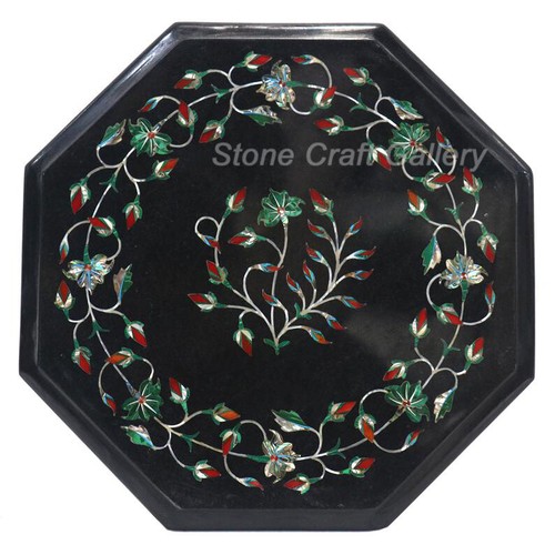 Marble corner end table - marble,