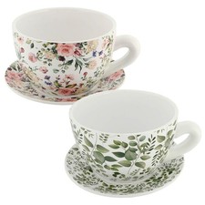 Ceramic Plant Pot Teacup