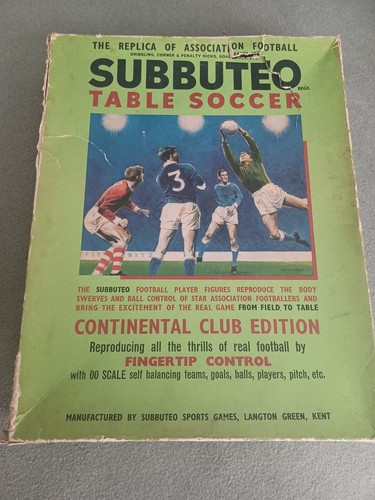 Subbuteo table soccer - table,