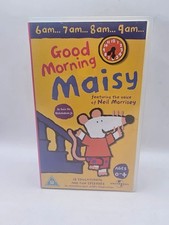 Good Morning Maisy 10 Episodes VHS Video PAL