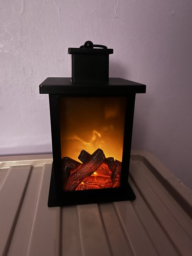 Faux fireplace battery - faux,