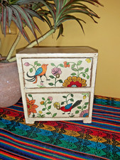 HANDMADE INDIAN CHEST HAND