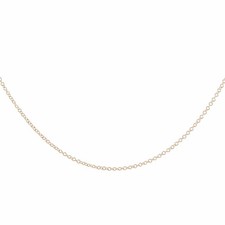 Tiffany & Co. 18K Rose Gold Chain Necklace 60011340 K18PG Women's