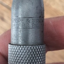 Vintage Moore & Wright 7"