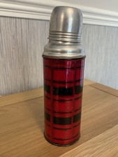 Vintage Seagull Picnic Flask Made In Japan Stainless Steel