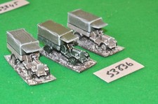 15mm WW1 / british - 3 lorries - vehicles (53836)