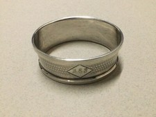 Solid Silver Napkin Ring