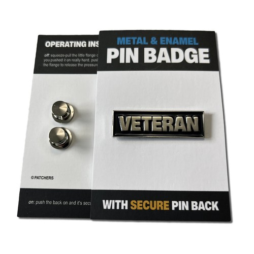 Silver metal black enamel - &,