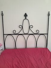 Cast  iron bedhead