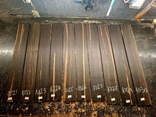 African ebony stripped - african,
