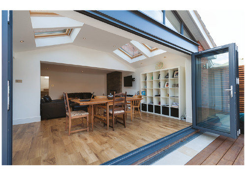 Aluminium bifold door 3 - aluminium,