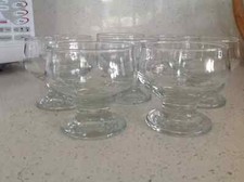 Set of 6 Glass Sundae / prawn cocktail / dip dishes