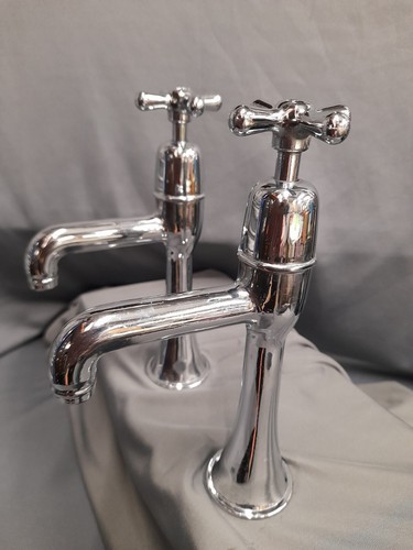 Chrome pillar taps belfast - chrome,