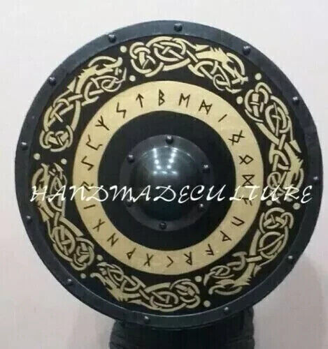 Viking wooden round - wooden,
