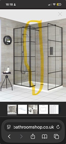 300x1950 wetroom shower - 300x1950,