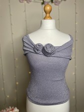 Zara Y2K Style Lilac Shimmer