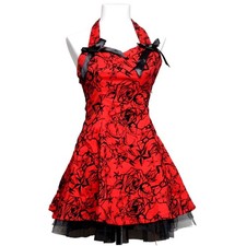H&R London Red Rose Goth Emo