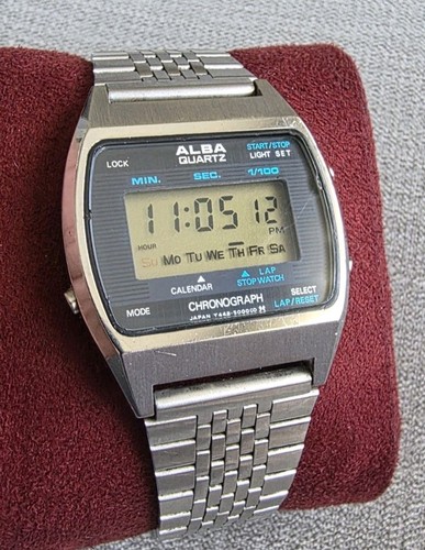 Vintage seiko alba digital - vintage,