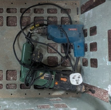 2 x 240v Corded Power Drills