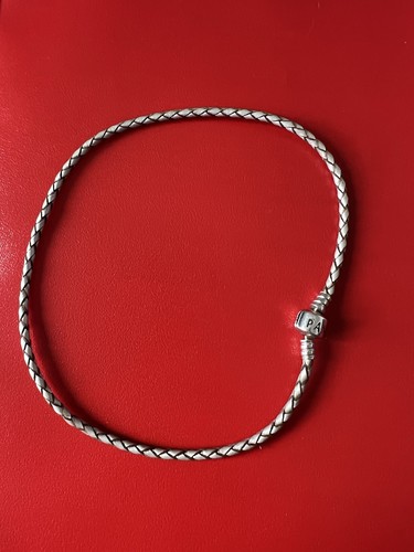 Pandora grey braided leather - braided,